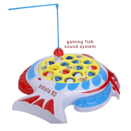 Fishing Board Game Toy for Kids with Music সোনামনিদের গেমিং মিউজিক মাছ