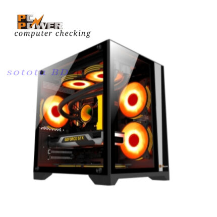 Colorful Lighting Gaming computer casing লাইটিং গেমিং কেসিং