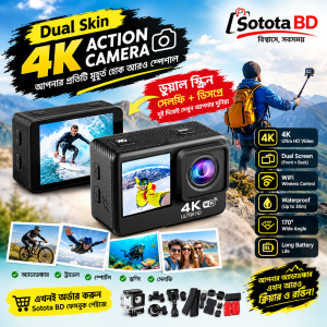 4K Action Camera 30fps/60fps